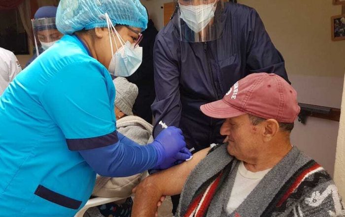 cita para vacunarse en Ecuador
