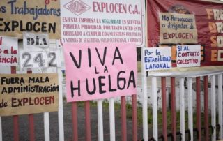 huelga de Explocen