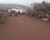 el volcán Sangay expulsa ceniza