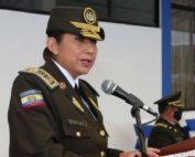 nueva comandante general de la polic&iacute;a
