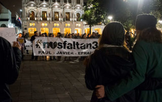 tercer aniversario del secuestro del equipo de El Comercio