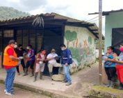 actividad del volcán Sangay