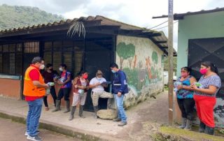 actividad del volcán Sangay