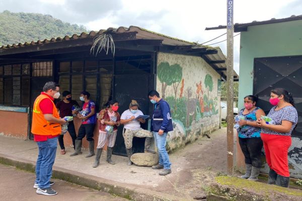 actividad del volcán Sangay