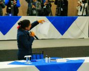 Yaku Pérez rindió su versión en la Fiscalía