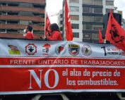 trabajadores marcharon