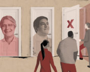 ¿A quién favoreció el voto nulo? Ilustración de Paula de la Cruz para GK.