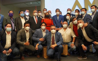 Lasso se reunió con la Asociación de Municipalidades