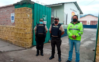 policías en segunda vuelta electoral