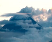 actividad volcánica del Sangay