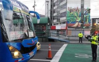 paro de transportistas en Quito