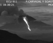 ceniza en Guayas y Los Ríos