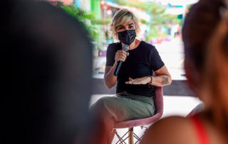 Cynthia Viteri rindió su versión