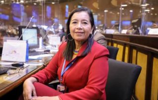 Guadalupe Llori presidenta