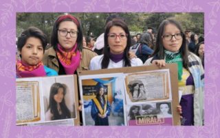 madres que perdieron a sus hijas