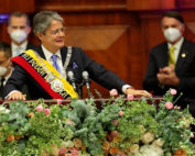 ceremonia de posesión presidencial de Lasso