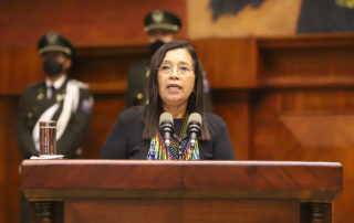 eligió presidenta de la Asamblea