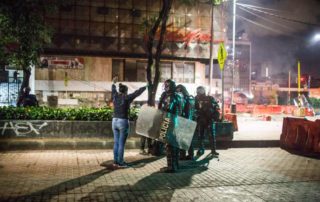 protestas en Colombia