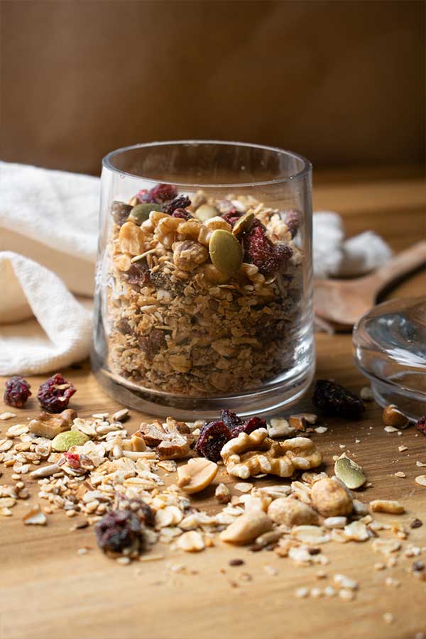 receta granola casera