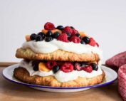receta shortcake frutos rojos