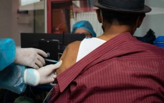 recintos electorales se vacunará contra el covid-19