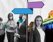 Lo que nos dice la presencia de Pierina Correa en evento antiaborto. Ilustración de Paula de la Cruz para GK.