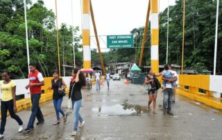 asistencia humanitaria en Sucumbíos