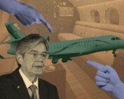 vuelo de Lasso en el avión presidencial