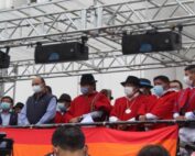 marcha del Movimiento Indígena y Campesino de Cotopaxi