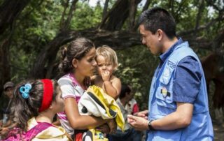 niñas y adolescentes venezolanas refugiadas