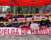 huelga de hambre de la UNE