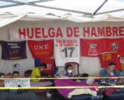 huelga de hambre de los profesores