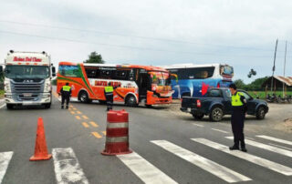 vías cerradas por el paro