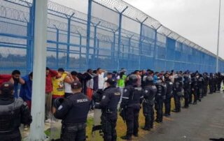 presos que se escaparon de la cárcel de Cotopaxi