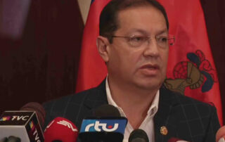 reacción de Santiago Guarderas