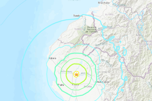 Sismo en Perú