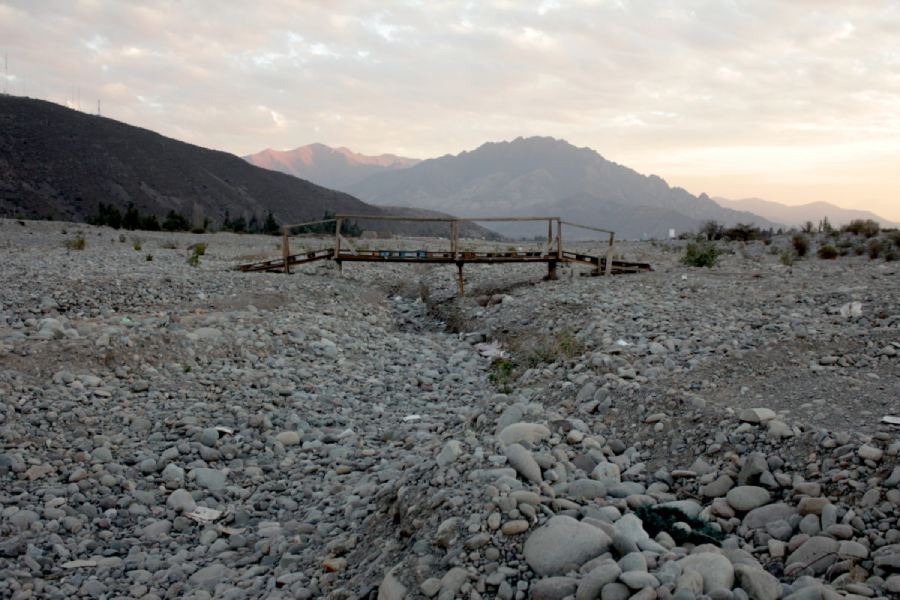 cauce del río Putaendo