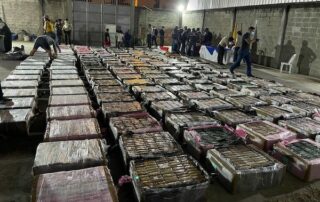 cocaína incautada en Guayaquil