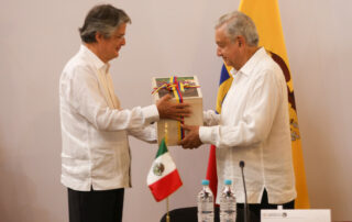 relación de México con Ecuador