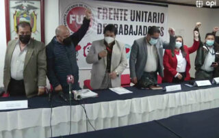 Frente Unitario de Trabajadores convoca a una movilización