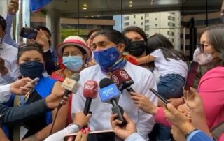 inscripción del movimiento Somos Agua