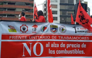 movilizaciones sociales contra Lasso