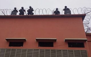 operativo en la cárcel de varones de Guayas