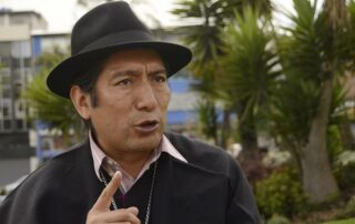 juicio por peculado a Salvador Quishpe