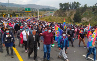 movilizaciones contra Gobierno de Lasso