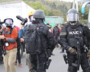 periodista murió mientras cubría las manifestaciones