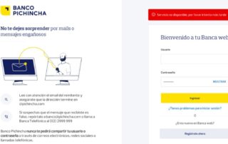 servicios del Banco Pichincha
