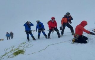 tres cuerpos fueron rescatados volcán Chimborazo