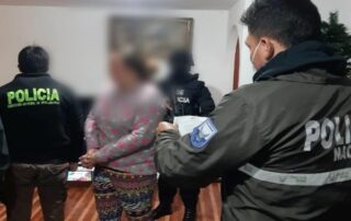 banda de tráfico ilícito de migrantes