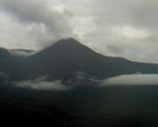 caída de ceniza del volcán Reventador